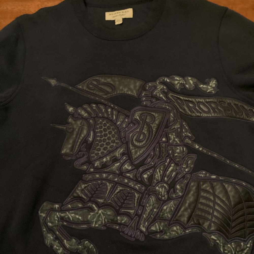 Burberry Lyson Embellished Logo Sweatshirt Men
